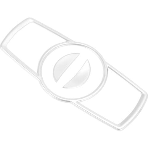 Car Interior Headlight Head Light Switch Button Decor Frame Trim Sticker For Bmw 5 Series F10 2011-2014