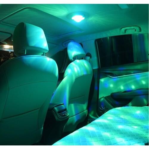 Led Interior Light Voice Control Car Lighting Reading Light Rear Decoration Modified Roof DJ Light Car Atmosphere Light