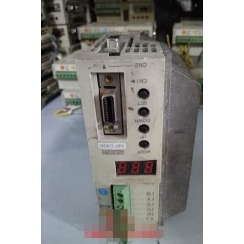 Servo pack MR-C40A , Used one , 90% appearance new , 3 months warranty in stock