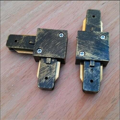 Track light link Angle of 90 degrees LED Track light rail connectors Connections for wires,Commercial track lighting fixtures