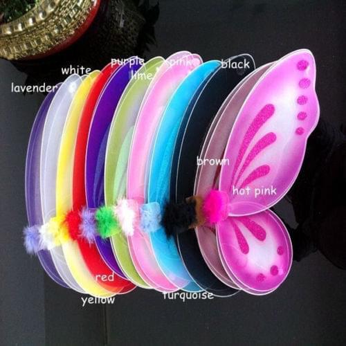 18"x19" Kids Baby Glitter Pixie Fairy Butterfly Wings Dress Up Party Costume