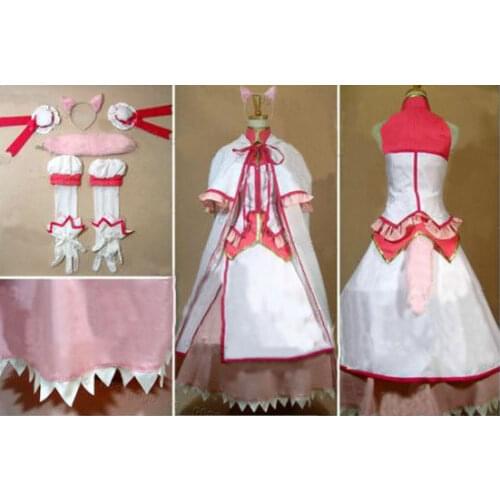 2016 DOG DAYS Millhiore F. Biscotti Women Cos Anime Party Cosplay Costume Uniform Costume Red Dress