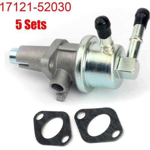 New 5 Sets Car Accessories Fuel Pump For for Bobcat Skid-Steer Loader 753 763 S175 S185 S150 For Kubota 17121-52030 1712152030