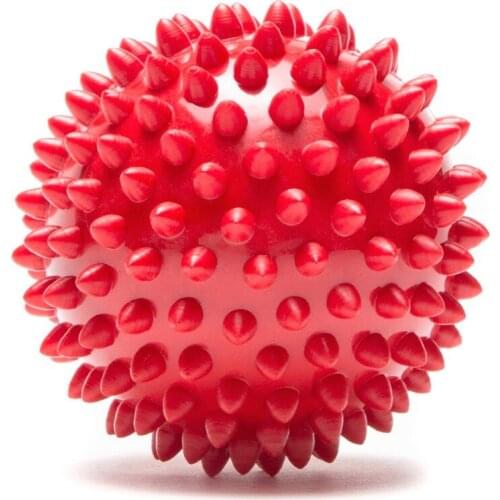 7.5cm & 9cm PVC multicolor thorn ball point massage Spiky Point Massage Ball Roller Reflexology Stress Relief for Palm Foot Arm