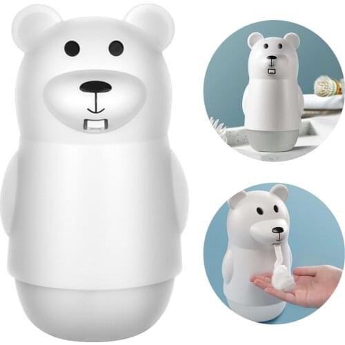 Automatic Soap Dispenser, 300ml Touchless Hand Sanitizer Dispenser, USB Smart Infrared Sensor Foaming Soap Dispenser Bottle