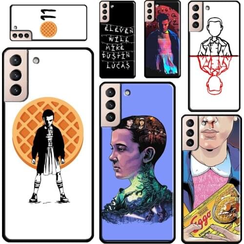 TV Stranger Things Eleven Case For Samsung Galaxy S21 Ultra S20 FE S8 S9 S10 Plus Note 10 Note 20 Ultra Back Cover