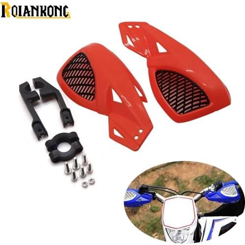 For Yamaha FZ1 NMAX Honda PCX EXC Dirtbike 22mm 7/8" Motorcycle Handguard Hand Guard Plastic Motorbike Hand Protection