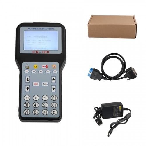 CK-100 V46.02 With 1024 Tokens Auto Key Programmer SBB Update Version Multi-languages Support To yota G Chip