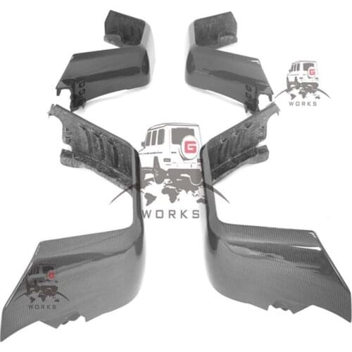G WAGON w463 G63 carbon finber over fenders for G class w463 4*4 G800 G900 G63 G65 Fender Flares Carbon Fiber