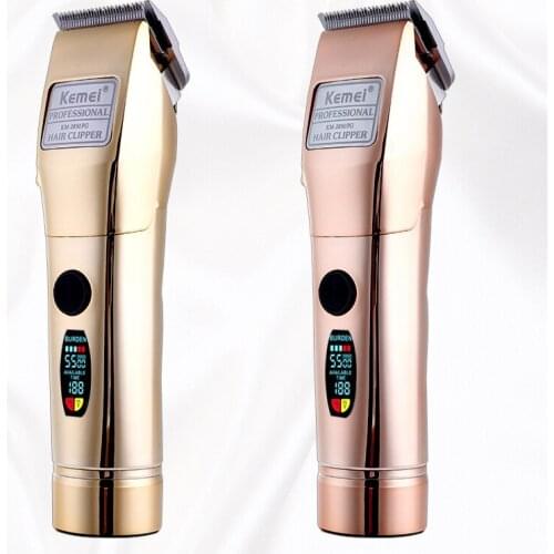 Kemei hair trimmer KM-2850PG USB rechargeable hair clipper cordless haircut machine beard trimmer oil head clipper hair cutter