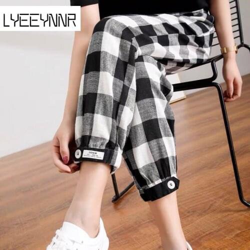 Женские прямые брюки LYEEYNNR China At AliExpress