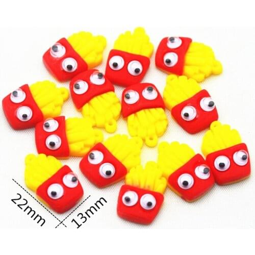 Resin Potato Chips Charms |Flatback Chips Miniatures |Fake food jewellery Parts |Resin Food Cabochons|Food Miniatures|22mmX13mm