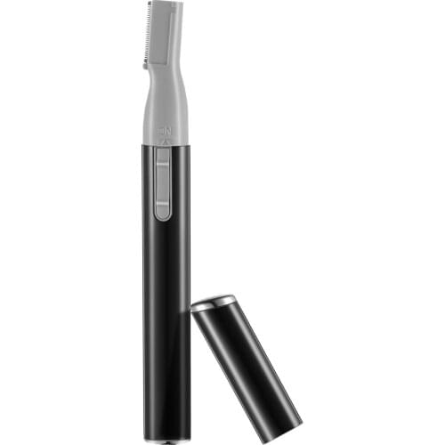 Minkissy Portable Electric Trimmer Remover Ladies Body Shaver Facial Hair Shaver (Black)