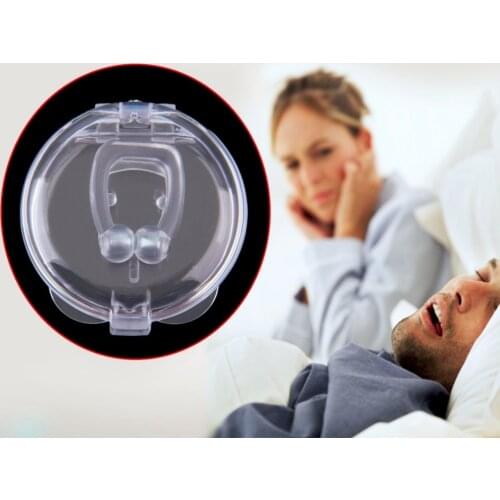 Portable Stop Snoring Anti Snore Magnetic Nose Clip Apnea Guard Care Tray Sleeping Aid Health Care Sleeping Aid Equipment