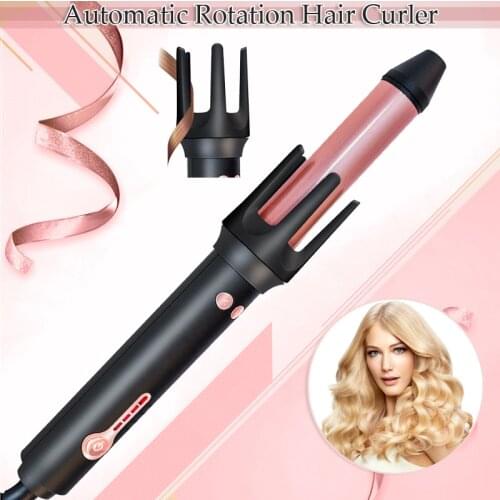 Professional Hair Roller Curler Women Ceramic Coating Curling Wand Crimper Hair Iron Soft Hair Curlers Playstation for Hair Curl