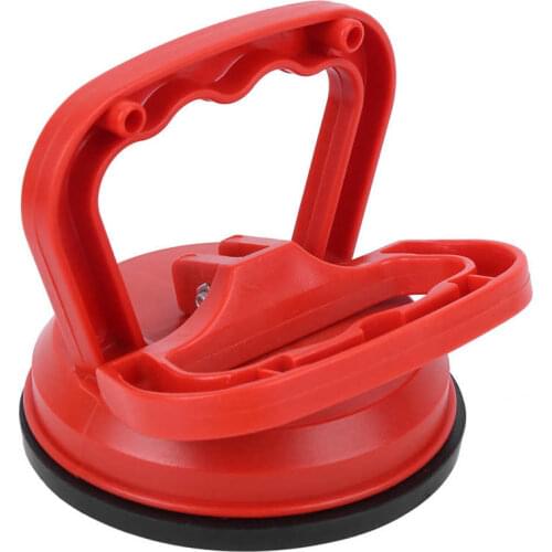 Industrial Magnet Glass Suction Cup Plate Puller Single Claw Red ABS+PVC Plastic Tile Floor Sheet Lifter Permanent Magnet
