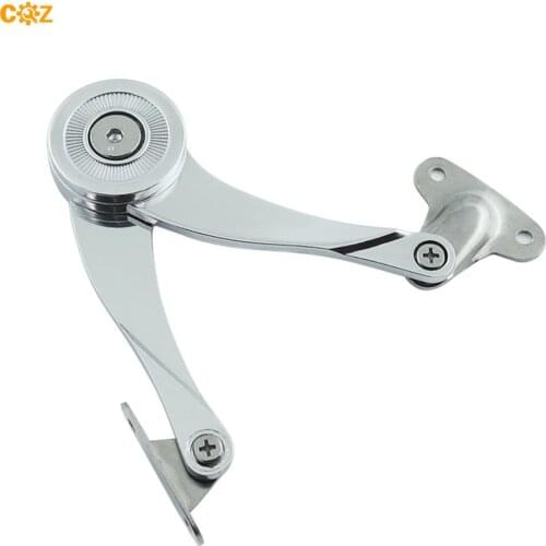 Cabinet doors support hinge Hydraulic Randomly Stop Hinges Adjustable strength rise and fall Ailerons support furniture hardware