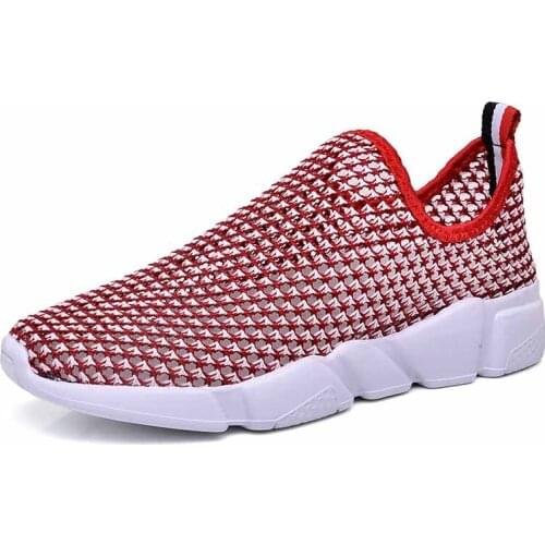 Men Women Hot Sale 2020 New Fashion Men Breathable Comfy Shoes Women Spring Autumn Casual Shoes Men Red Tennis Femme Footwear