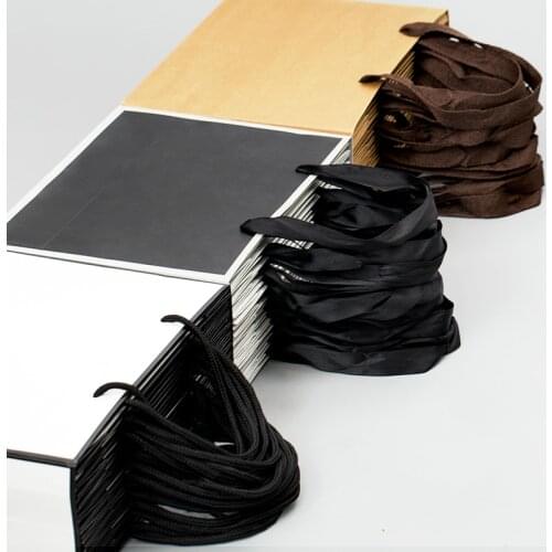 10pcs Large White Kraft Paper Packaging Bag Garment Gift Paper Bag with Handles Small Black Paper Shopping Bag