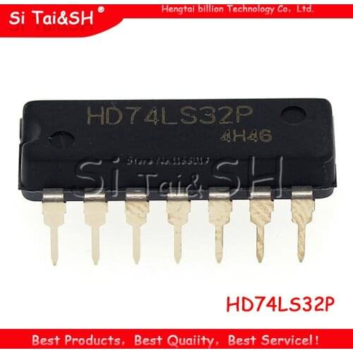 10PCS HD74LS32P DIP14 HD74LS32 DIP SN74LS32N DIP-14 74LS32 new and original IC