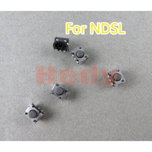 100pcs Replacement L R Trigger button For NDSL Micro Switch Game Controller LR Shoulder Button For Nintendo DS Lite NDSI NDSIXL