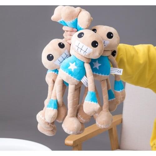 35CM Kick The Buddy The Buddy Plush Toy Soft Stuffed Game Figure Doll Great Birthday Christmas Gift for Boys Children