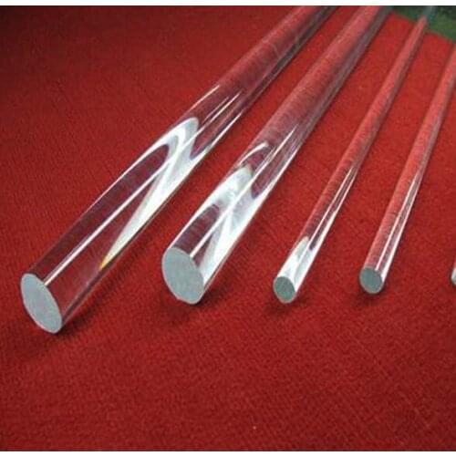 1pcs 2/6/10/12/15/16/18/20mm diameter acrylic rod solid stick transparent round cudgel plexiglass PMMA material wand 300mm long