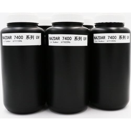 America Nazdar 7400 Series UV Inkjrt Ink For Ricoh Gen5/Konica uv Printhead