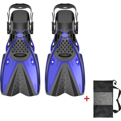 Children Adult Professional Swimming Fins Snorkeling Diving Training Swimwear Flexible Flippers Shoes Foot Wear