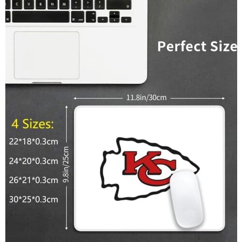 Chiefs-Kansas Mouse Pad DIY Print Cushion City Logo Chief Kc