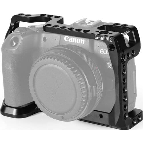SmallRig DSLR Camera Cage for Canon EOS RP Feature with 1/4 3/8 Thread Holes For Magic Arm Microphone Attachment CCC2332