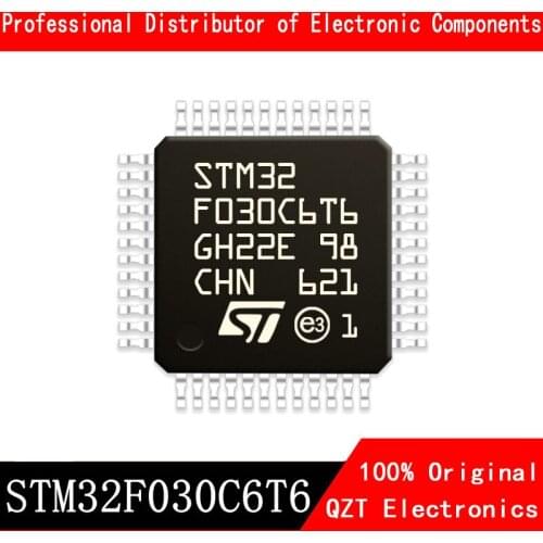 5pcs/lot new original STM32F030C6T6 STM32F030 LQFP48 microcontroller MCU