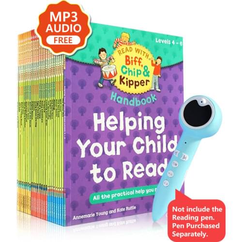 1 Set 25 Books 4-6 Level Oxford Reading Tree Biff,Chip&Kipper Practical Kids English Picture Book Educational for Children