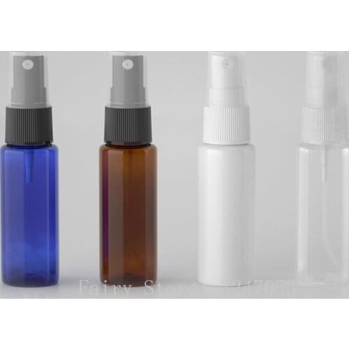 20ml 50/100pcs/lot Empty Plastic Travel Spray Bottle, DIY Refillable Convenient Mist Container, Portable Cosmetics Shell Package