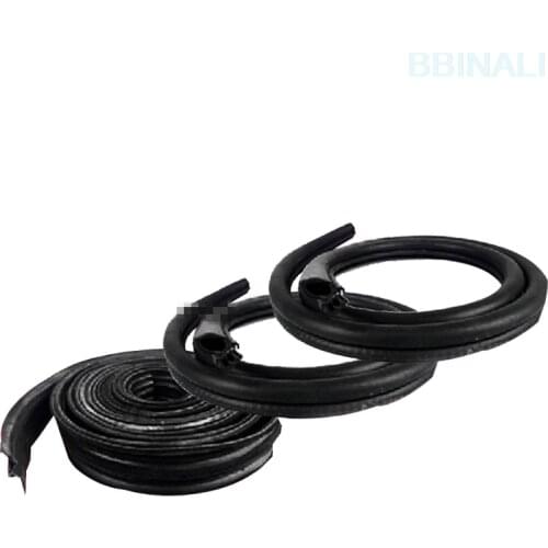 For Daewoo SK Hyundai CAT ZX Excavator Cab side door sealing rubber strip dustproof rubber strip Excavator Accessories
