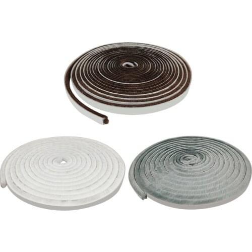 Brush Strip Door Window Sealing Wind-proof Cold Frog Protection Home Door Sound Insulation Draught Excluder Strip Gasket