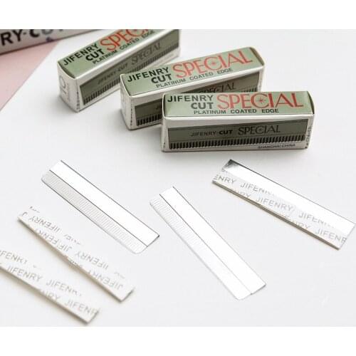 Eyebrow Trimmer Portable Razor Shaver Shaper Shaping Tool Scissors Facial Hair Remover for Women Makeup 10pcs/pack