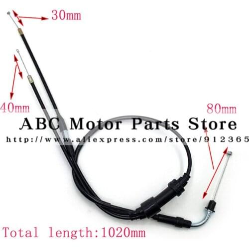 Throttle Cable Assy For Yamaha Kits Bike PW50 1981-2009