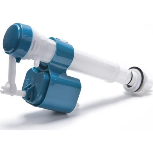 1PC Useful Blue+White Toilet Push Button Fill Valve Dual Flush Cistern Syphon Bathroom Accessories High Quality