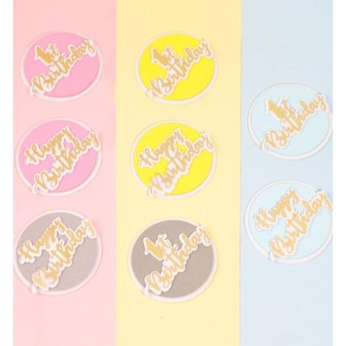 1PC/3PCS Elephant Cloud Balloon Cake Topper 1st Birthday For Wedding Supplies Baby Shower Baking Dessert Kid Love Gifts