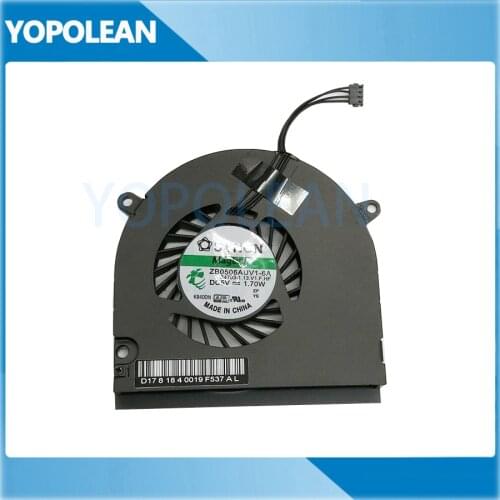 3pcs/lot Tested A1278 Cooling Fan For Macbook Pro 13" CPU Cooler 2009 2010 2011 2012 Years