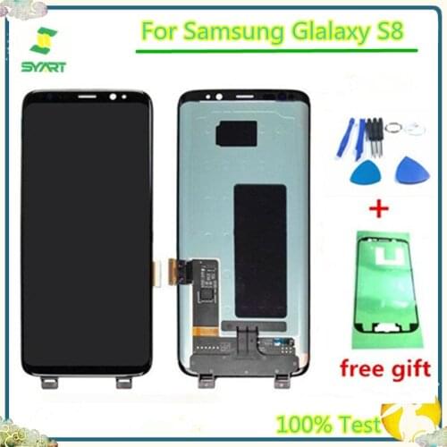 5.8'' Original LCD Display For Samsung Galaxy S8 G950 G950F Touch Screen Digitizer Assembly For Samsung S8 LCD Screen
