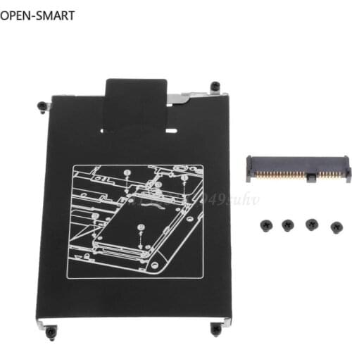 OPEN-SMART HDD Caddy Adapter Hard Drive Disk Interface Bracket SSD Cable Connector Laptop Accessory Screw for HP 820 G1 G2