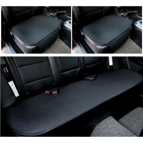 Cool car seat cushion Car Seat Cover car mats Set Breathable Wear comfortable linen car Seating cover