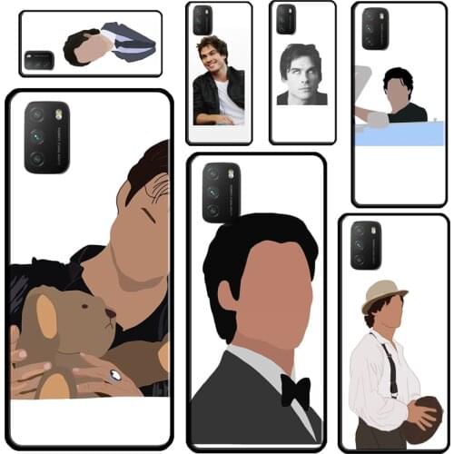 Damon Salvatore For POCO X3 Pro F2 F3 M3 Case For Xiaomi Mi 11 Ultra Note 10 Lite Mi A3 9T 10T Pro Cover