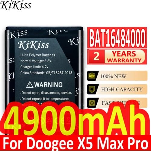 For DOOGEE X5 MAX X5max Pro Mobile Phone Battery BAT16484000 4900mAh Battery For DOOGEE X5 MAX X5max Pro