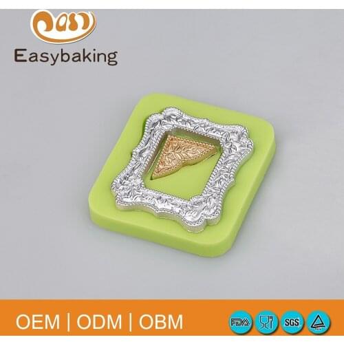 Two-piece Food-grade Silicone Mold Square Shape Fondant Cake Decorating Tools Silicone Soap Mold Silicone Cake Mold