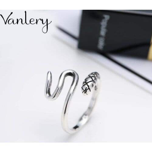 Creative Style Boho Snake Rings For Women Men Adjustable Ring Fashion Charm Jewelry Wholesale 2021