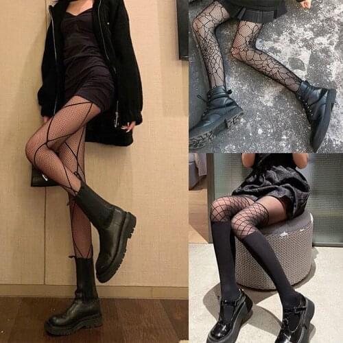 Women Transparent Fishnet Tights Party Club Wear Body Stockings Sexy Black Mesh Fishnet Tights Pantyhose Cosplay Costumes Medias
