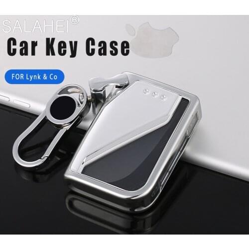 New Soft TPU Car Remote Key Case Cover Shell Full Case For Lynk&Co 05 Auto Interior Key Protection Accessories Car-styling
